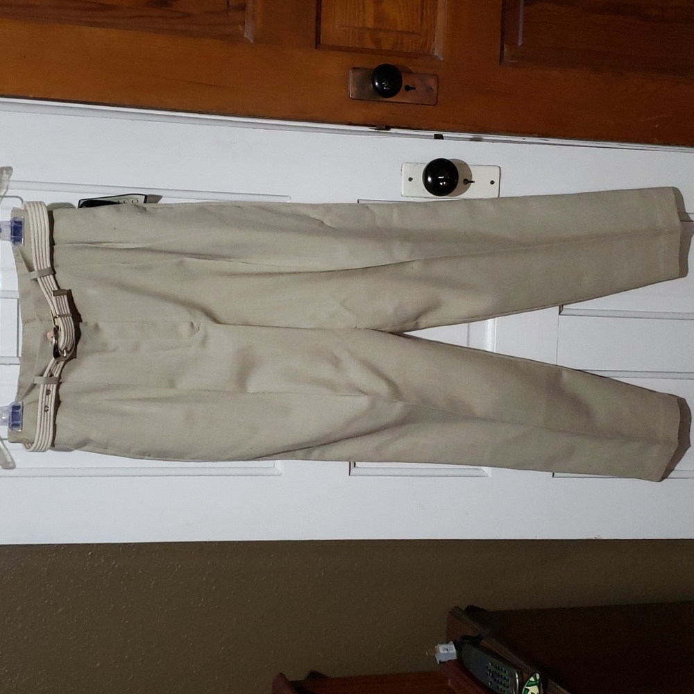 NWT Vintage Linen Blend Slacks Pants